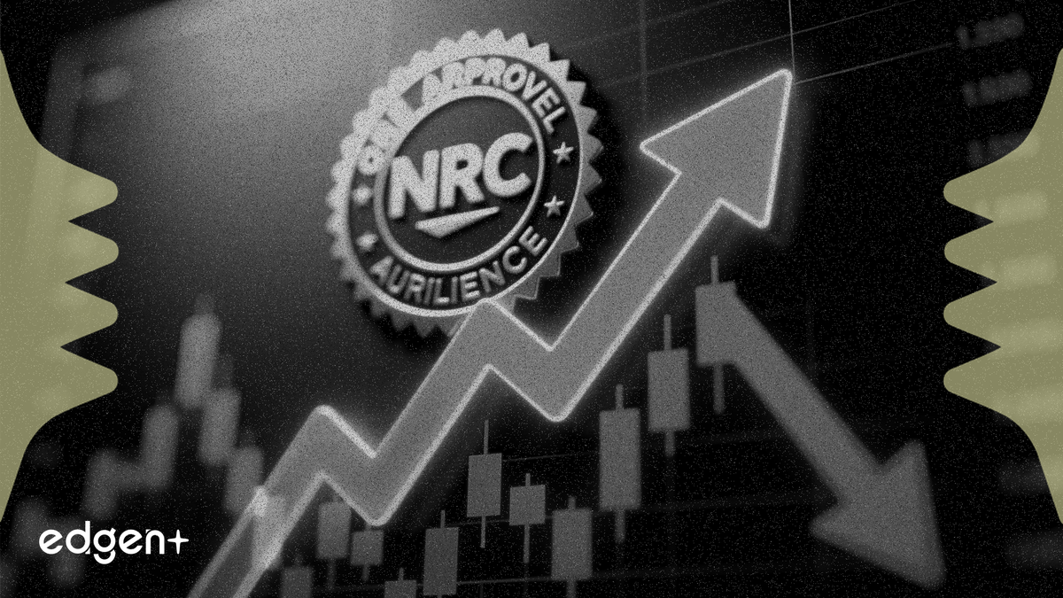 L'action Oklo grimpe de 1 %, l'approbation de la NRC l'emportant sur l'alourdissement de la perte au T1