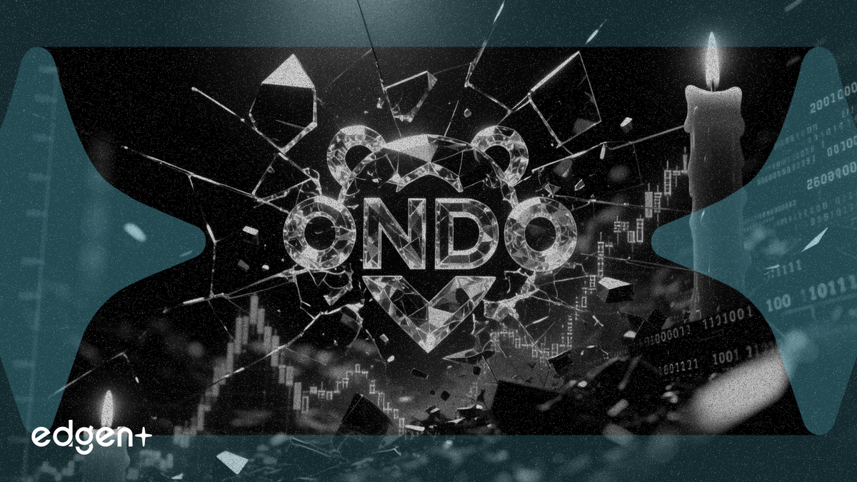 ONDOが6%下落、ロング清算が弱気モーメンタムを加速