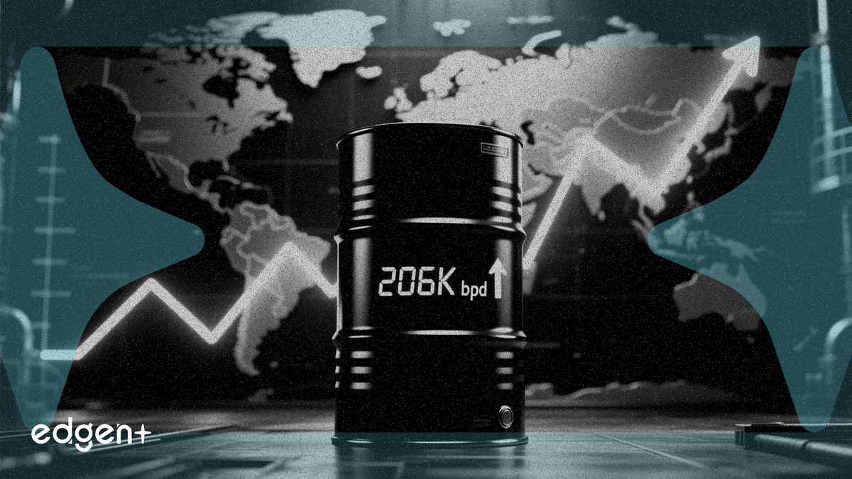 OPECプラス、日量20万6000バレルの増産に合意