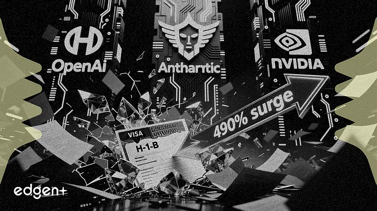 OpenAI Anthropic and Nvidia boost H-1B filings 490% in AI talent race