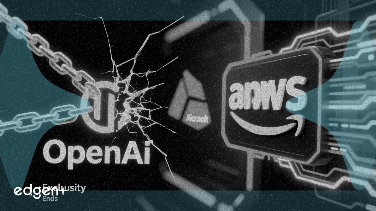 OpenAI 攜手亞馬遜 AWS 達成雙重協議，結束微軟雲獨家授權