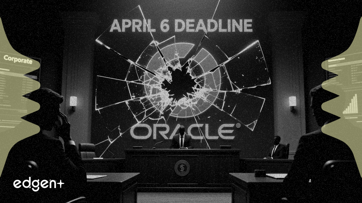 Nhà đầu tư Oracle đối mặt hạn chót 6 tháng 4 trong vụ kiện gian lận chứng khoán