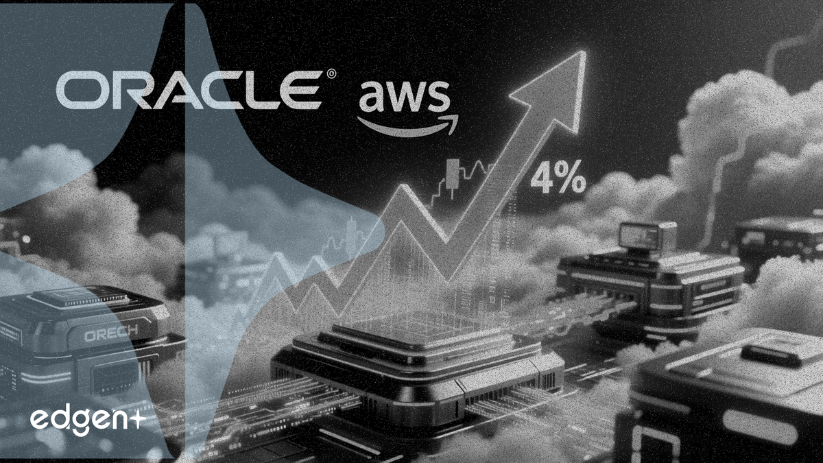 Oracle stock jumps 4% on expanded AWS multi-cloud partnership