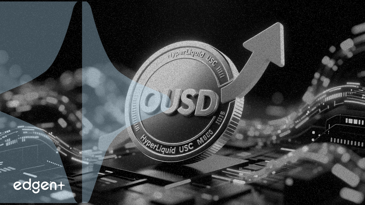 Origin Dollar 透過 HyperLiquid 的 USDC 市場提供超過 6% 的收益率