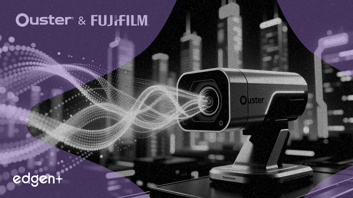 Ouster partners with Fujifilm for world's 1st native color lidar
