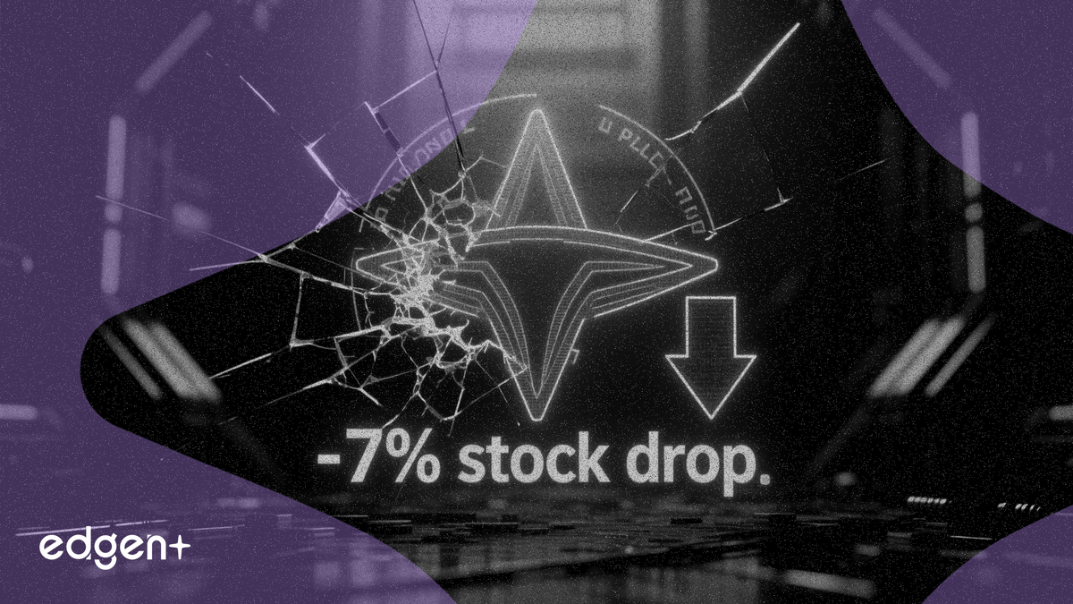 パランティア、3億ドルの契約獲得にもかかわらず株価が7％下落