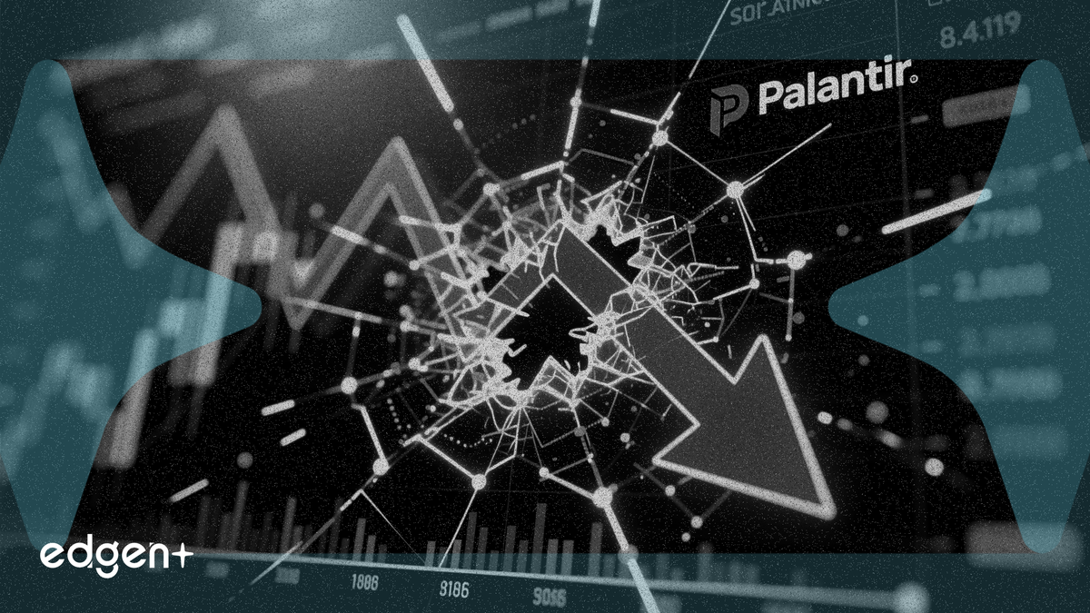 La acción de Palantir cae un 24% antes de su prueba de resultados del primer trimestre