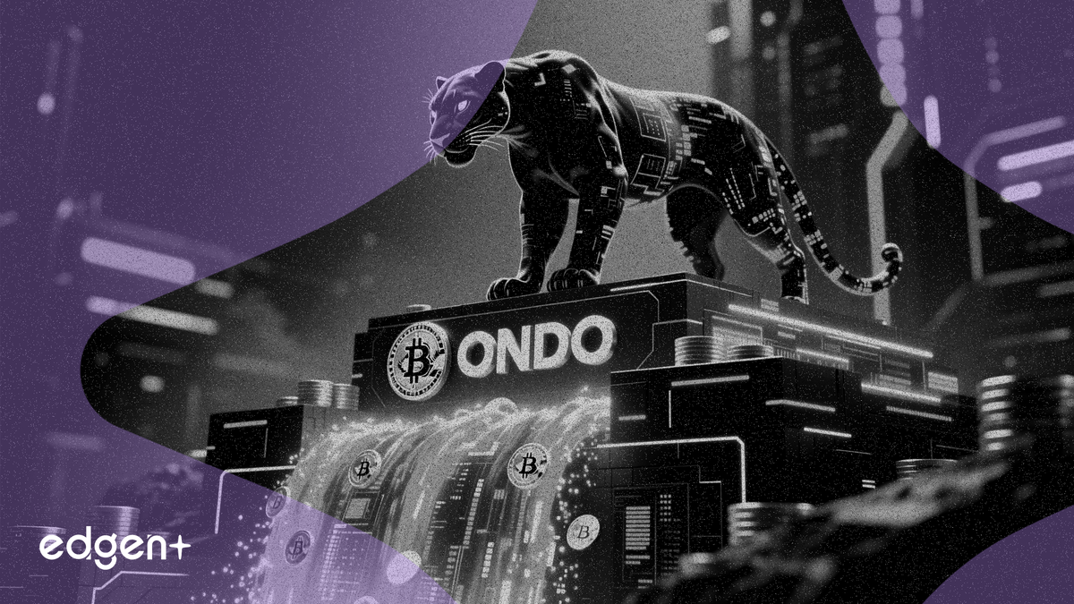 Pantera Capital déplace 84 millions d'ONDO alors que la demande on-chain maintient le prix stable