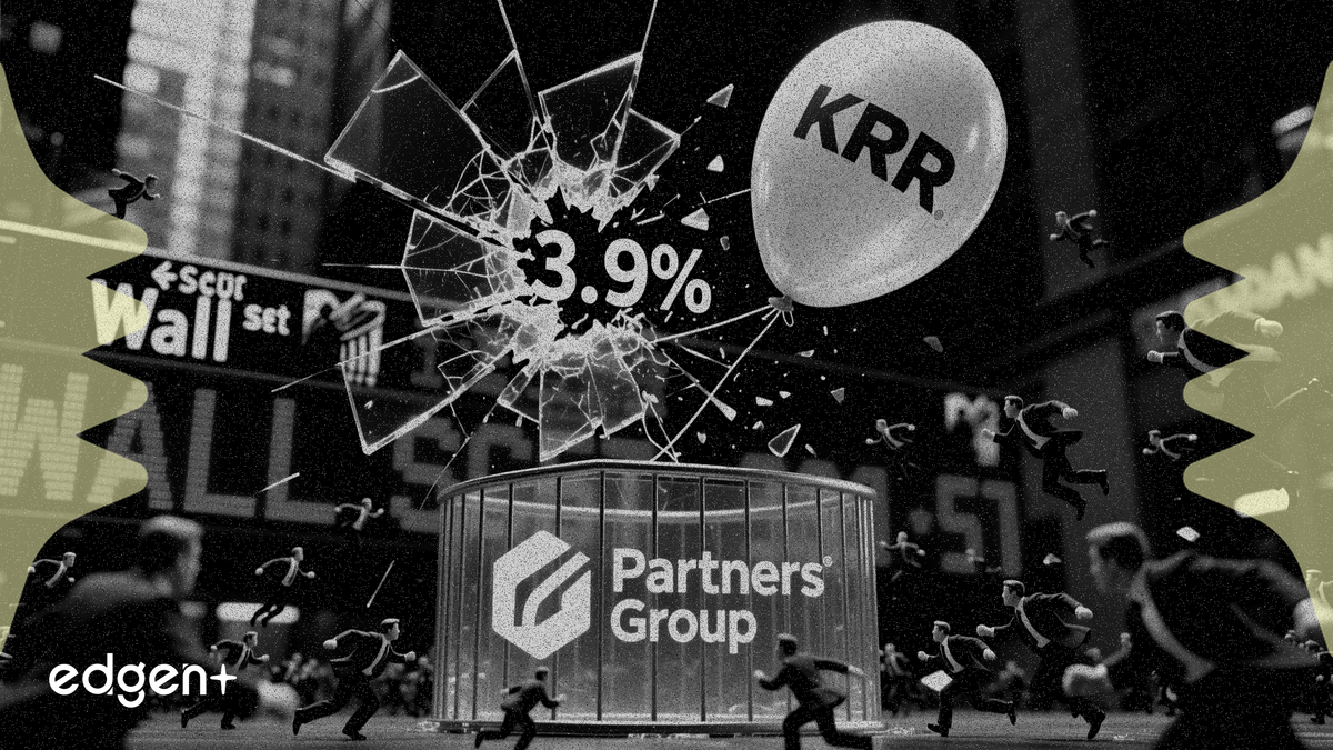 Partners Group 贖回上限衝擊美國資產管理公司，KKR 下跌 3.9%