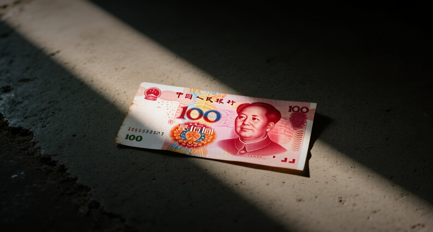 人行將人民幣中間價訂在6.8175，延續9個基點的貶值傾向
