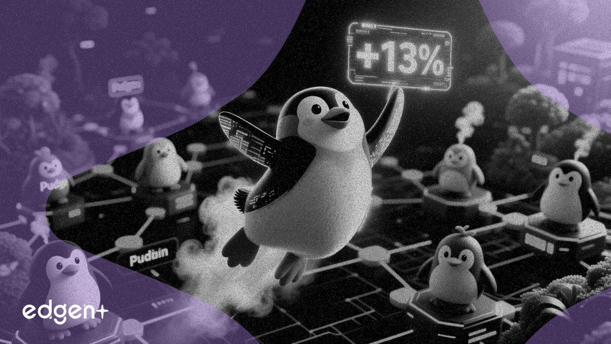 퍼지 펭귄 생태계 활성화로 PENGU 토큰 13% 급등
