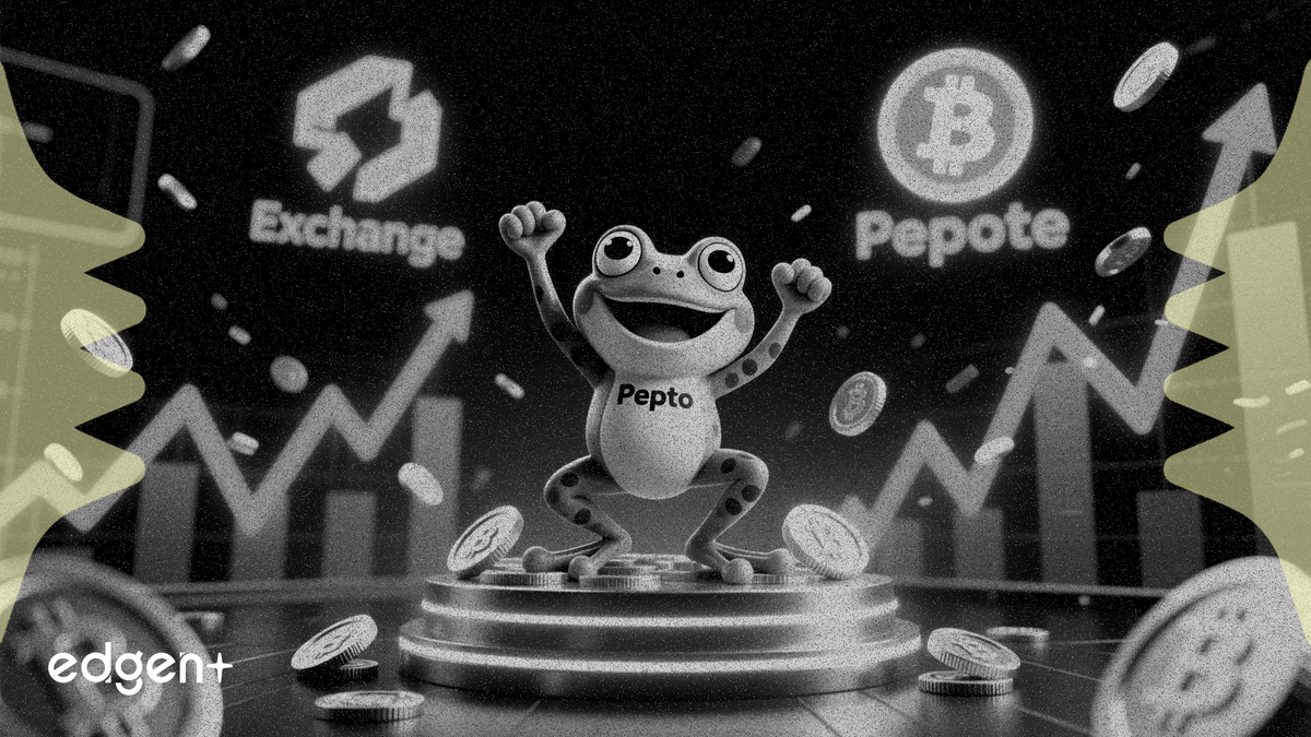 Pepeto 預售在兩家交易所確認上市後突破 920 萬美元