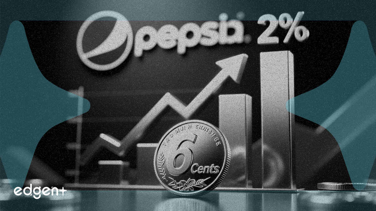 百事公司第一季每股盈餘超預期 6 美分，食品銷量增長 2%