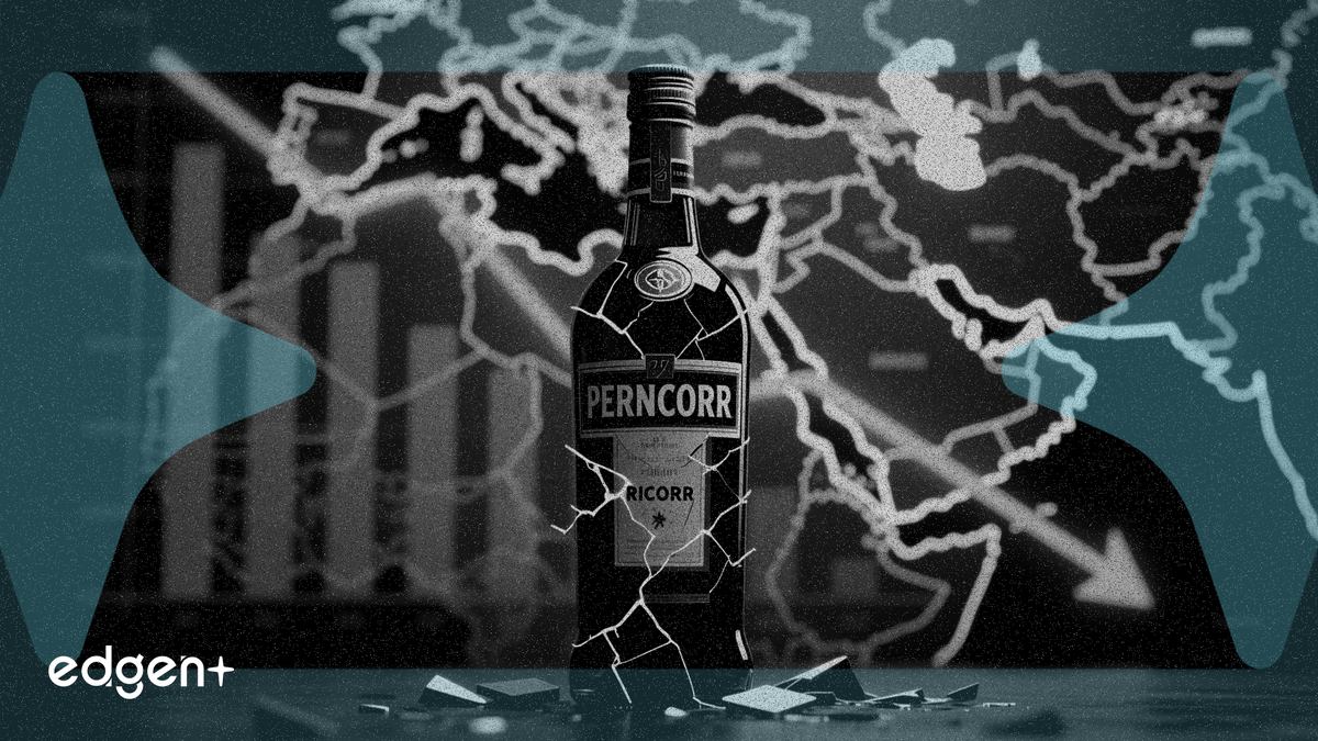 Pernod Ricard Sales to Fall 4% on Middle East Conflict Impact