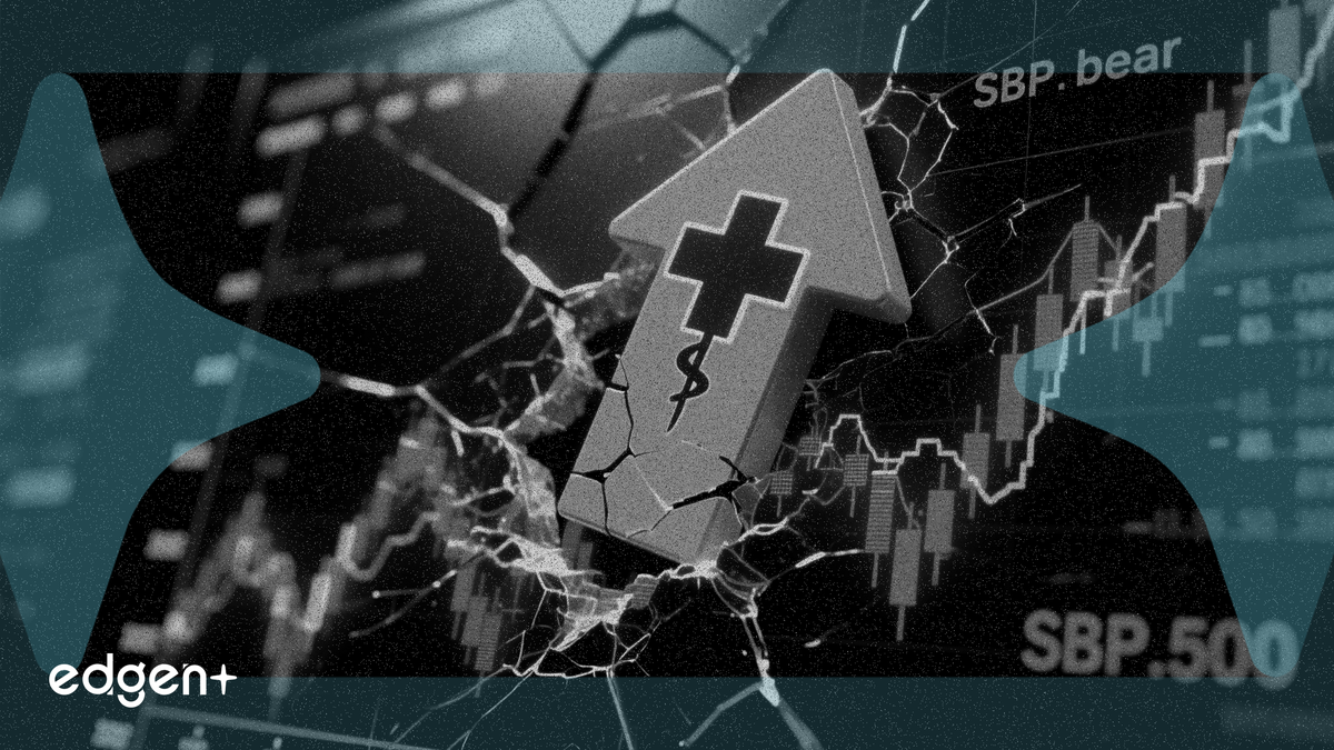 S&P 500이 약세 경고를 발령하며 제약주가 매수 신호를 보낸다