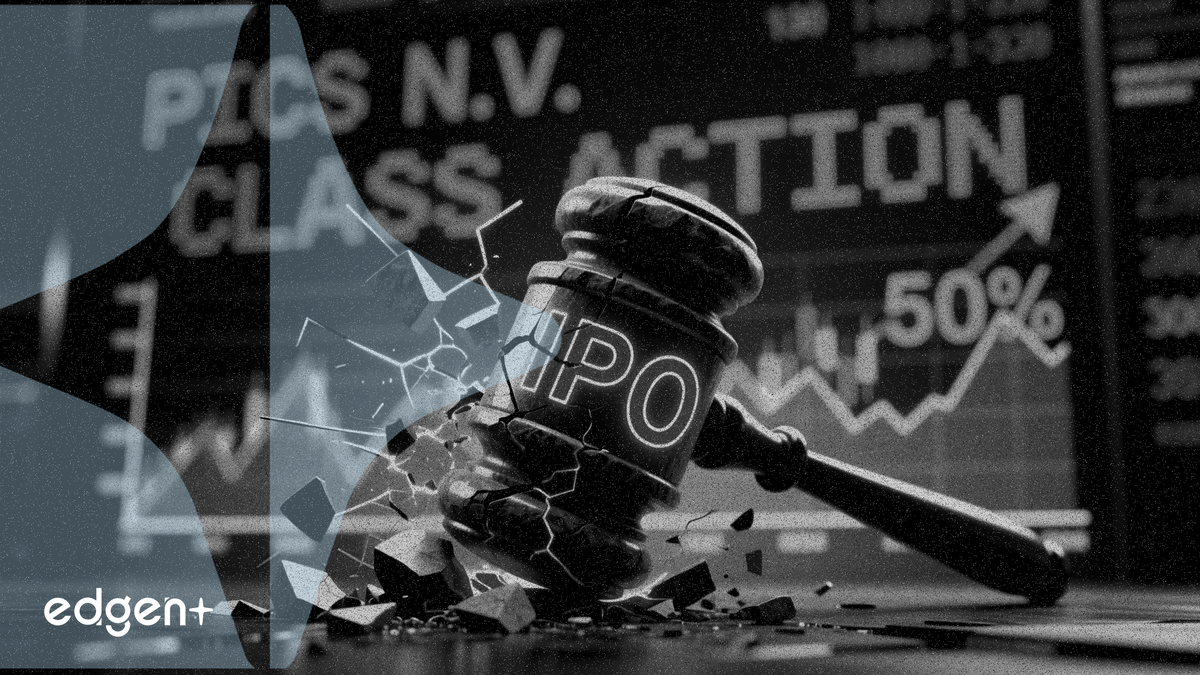 PicS N.V. fait face à une action collective pour ses divulgations lors de l'introduction en Bourse, le titre chute de 50%