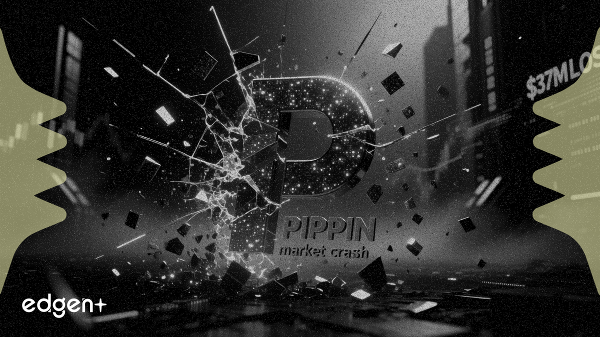 PIPPIN暴跌33%，市值蒸發3,700萬美元