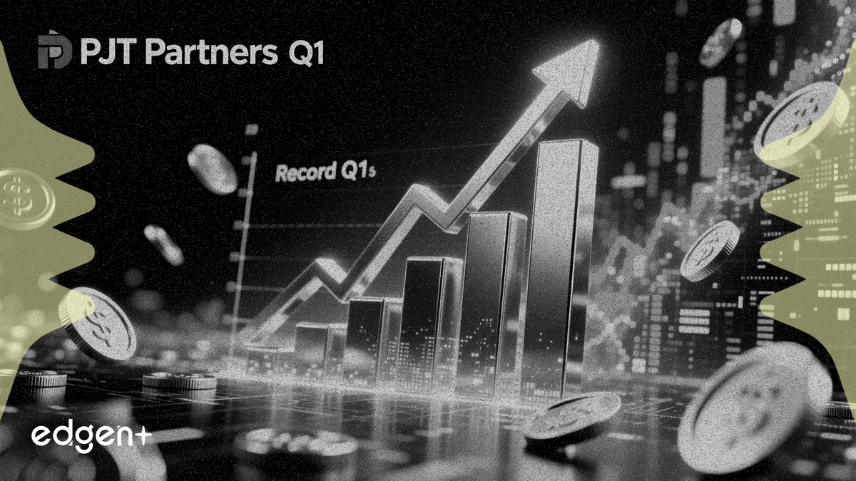 PJT Partners 第一季度业绩创纪录并宣布 8 亿美元回购计划，股价上涨