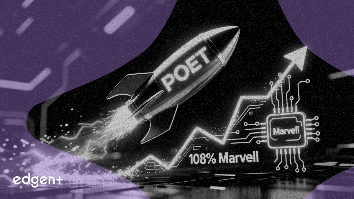 Poet Technologies 주가, Marvell 수주 소식에 108% 급등