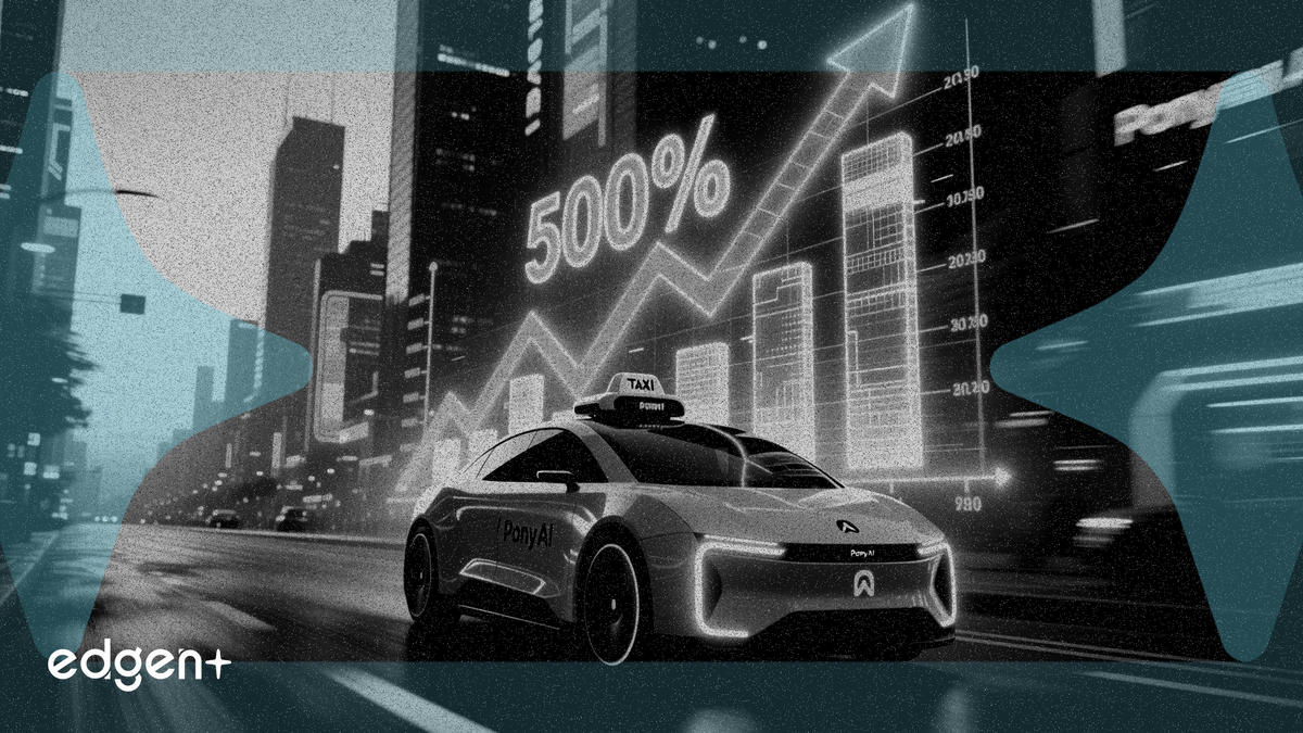 Las tarifas de los Robotaxis de Pony AI crecen un 500% a medida que la comercialización cobra impulso