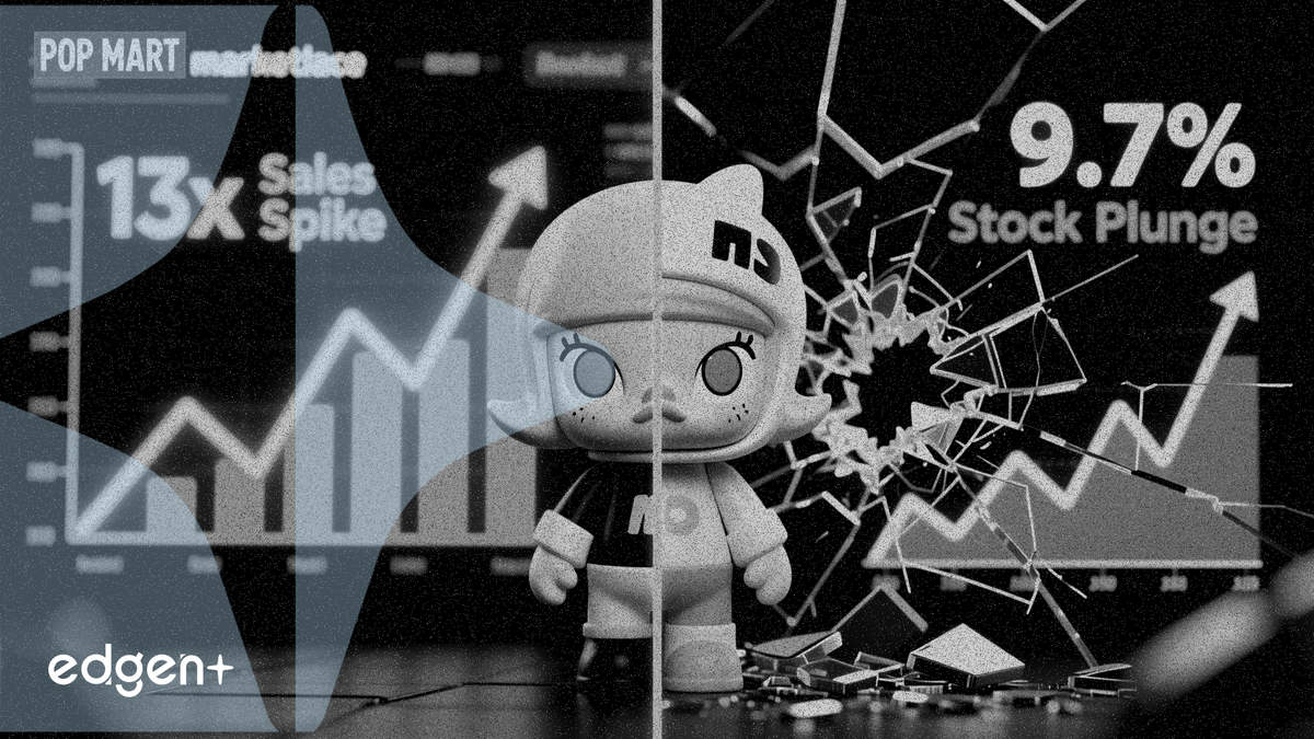 Las ventas de POP MART se disparan 13 veces en AliExpress mientras las acciones caen un 9,7%