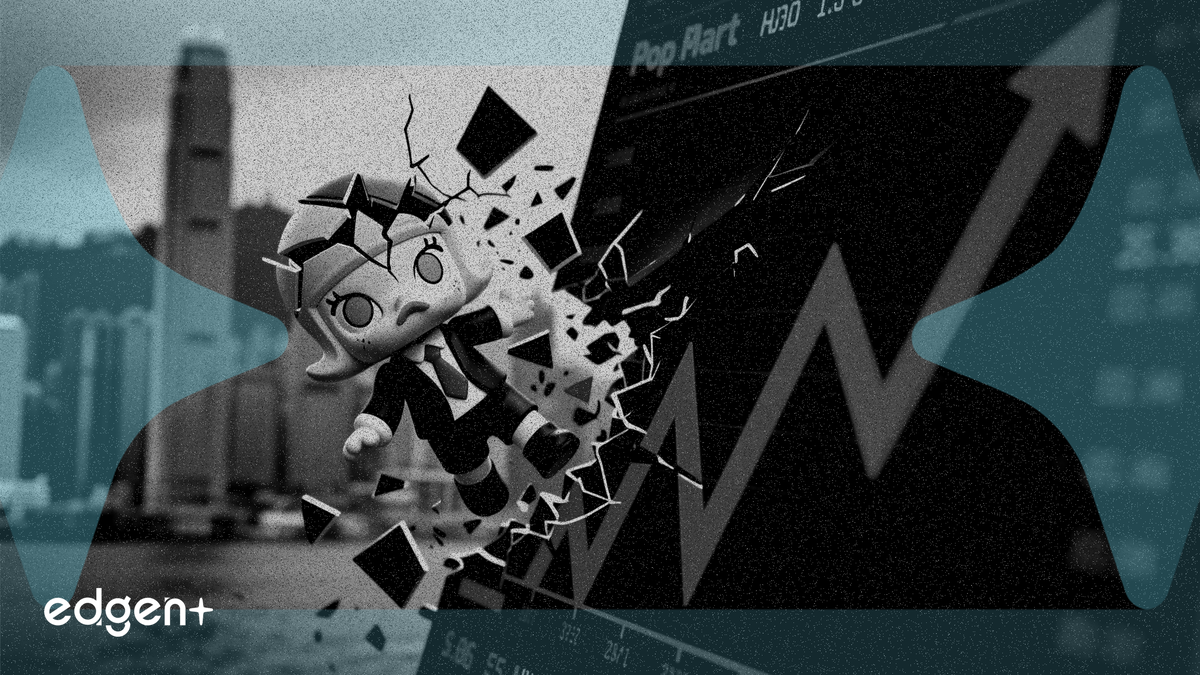 팝마트 주식, 홍콩 거래에서 10% 이상 급락