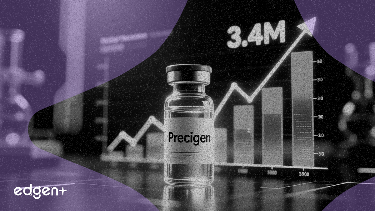 Precigen, 신약 출시로 340만 달러 매출 기록