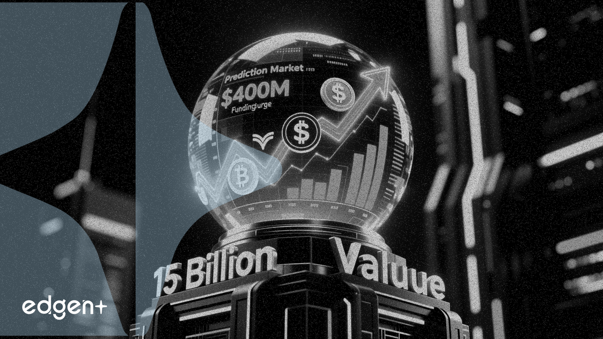 预测市场 Polymarket 洽谈 4 亿美元融资，估值达 150 亿美元