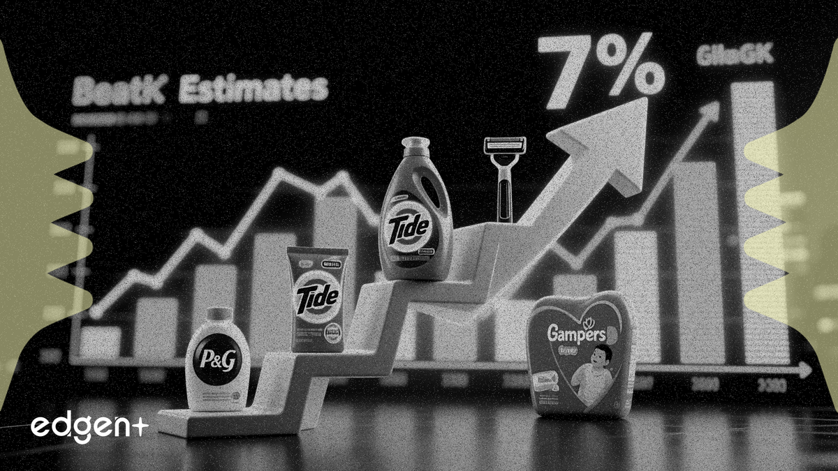 P&G、売上高7%増で利益も予想を上回る