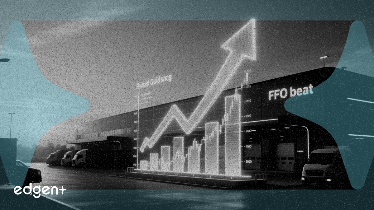 安博 (Prologis) 第一季度 FFO 超预期，上调 2026 年业绩指引