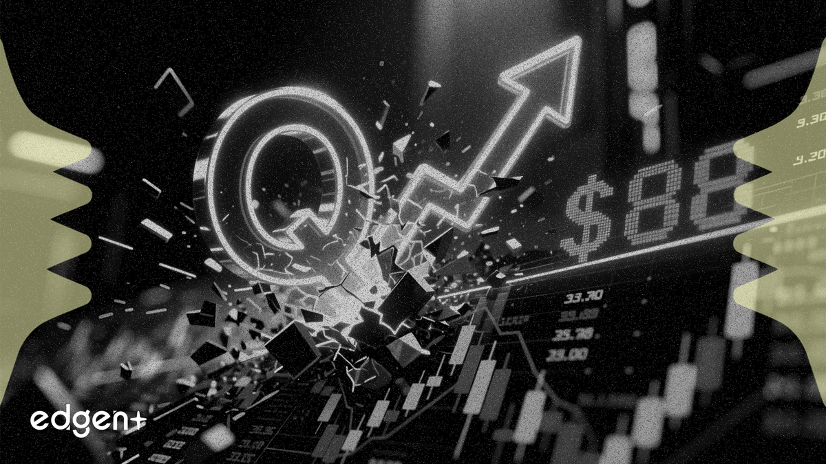 Quant se dispara un 24% frente al mercado y se enfrenta a una resistencia clave de 88 $