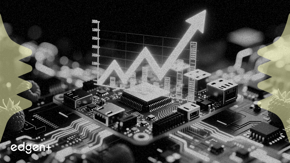 树莓派 2025 财年营收表现强劲,股价飙升 23%