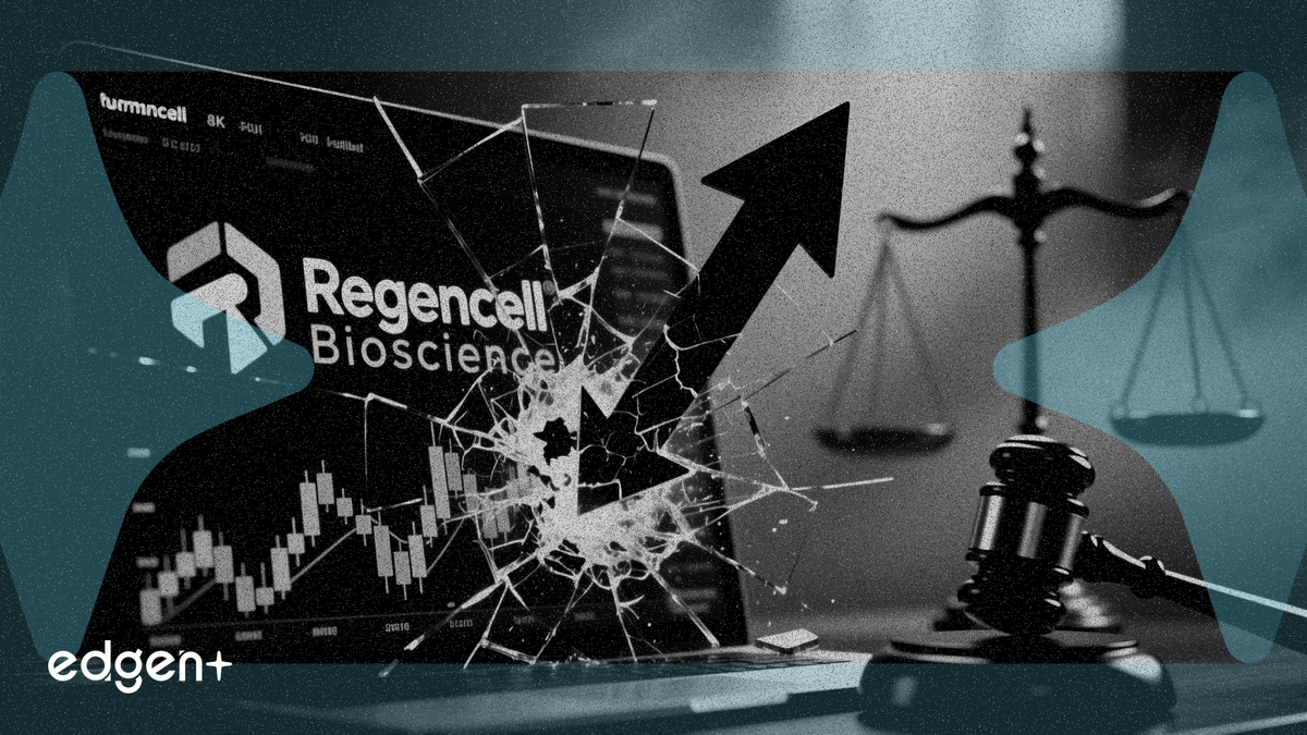 Regencell Bioscience faces securities lawsuit after 19% stock drop