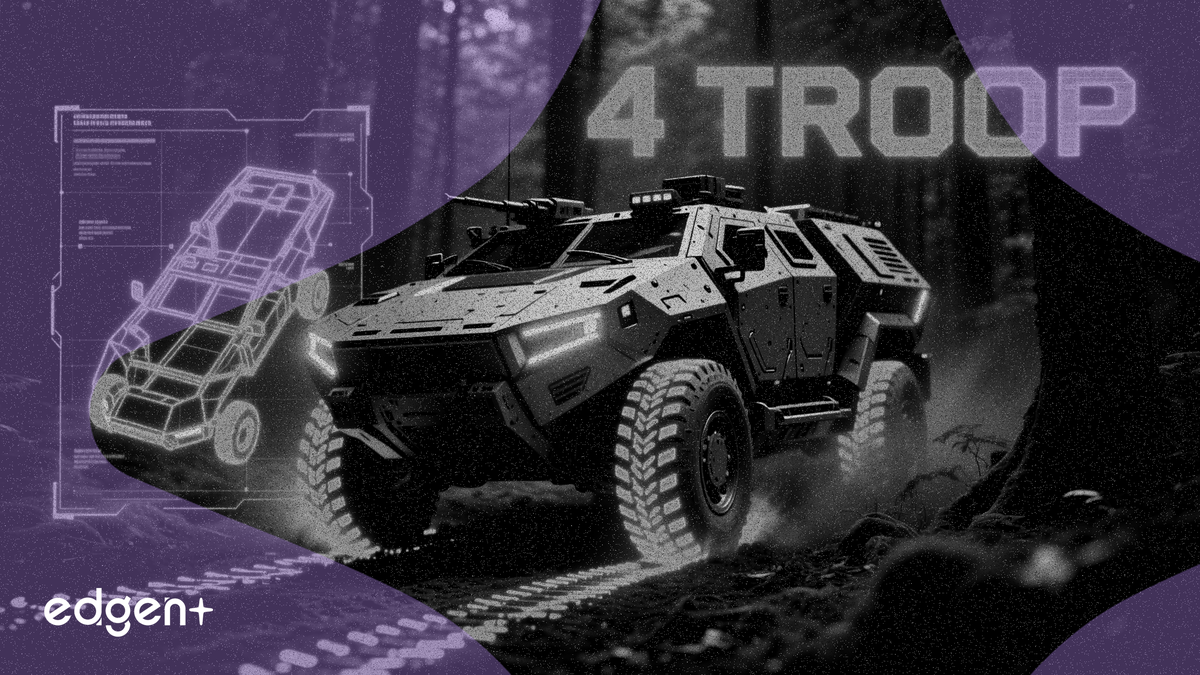 Renault y Thales presentan el vehículo militar 4 TROOP para la defensa europea