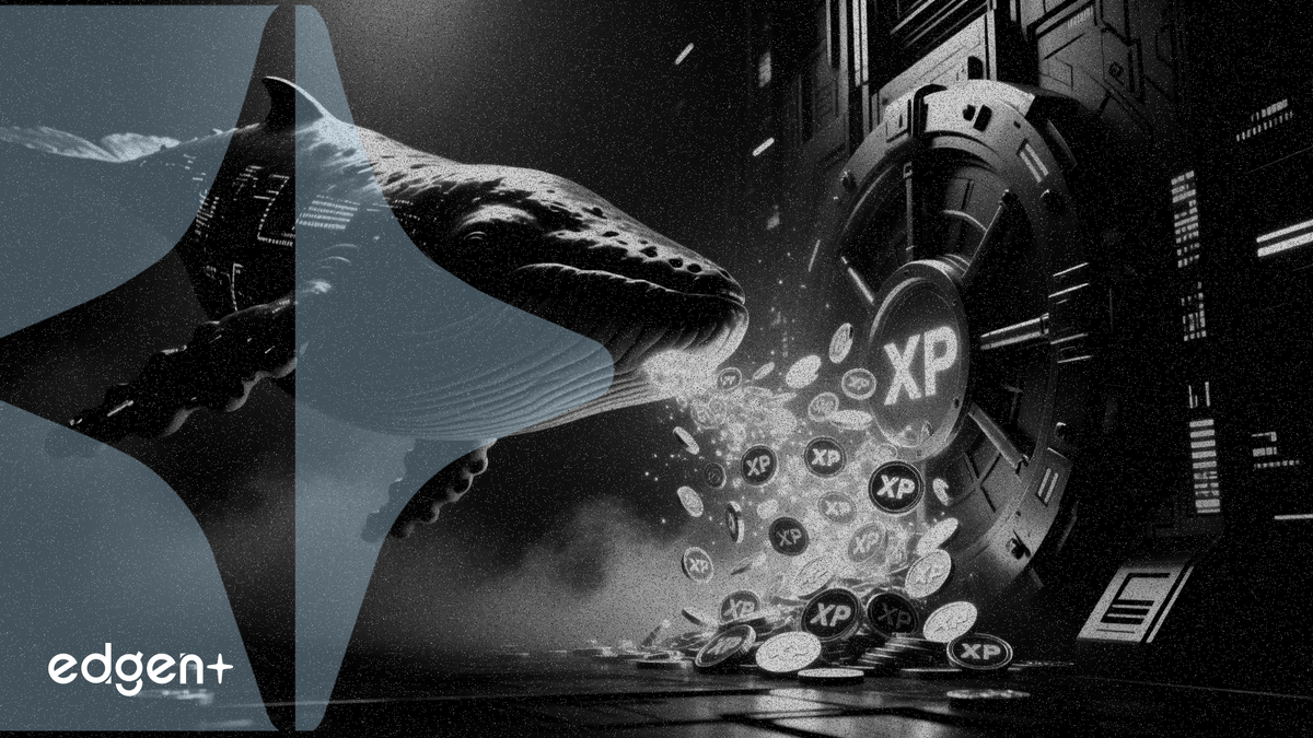 瑞波币价值13.7亿美元的XRP解锁面临持续的巨鲸抛售压力