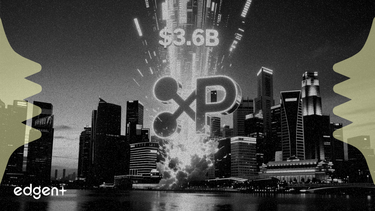 Ripple 新加坡戰略推動 XRP 交易量達 36 億美元