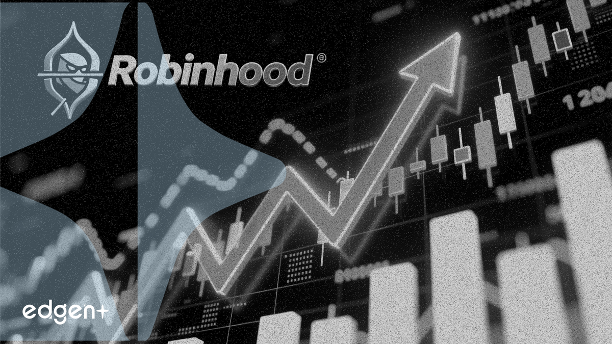 Las acciones de Robinhood suben un 5% tras sólidos datos de negociación de abril