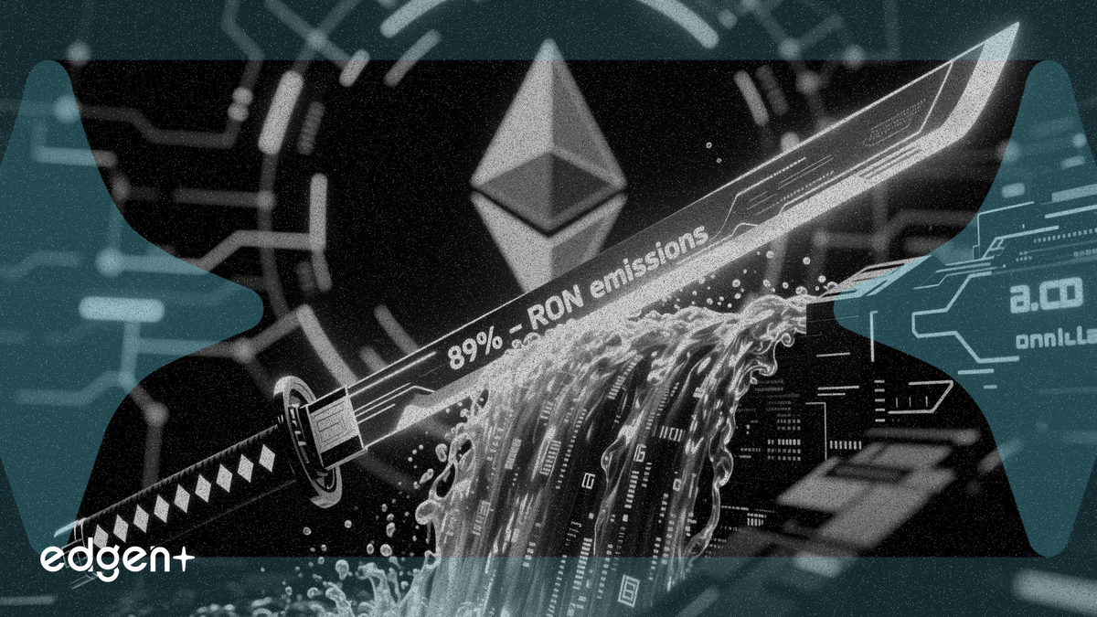 Ronin 遷移至以太坊 L2 後將 RON 排放量削減 89%