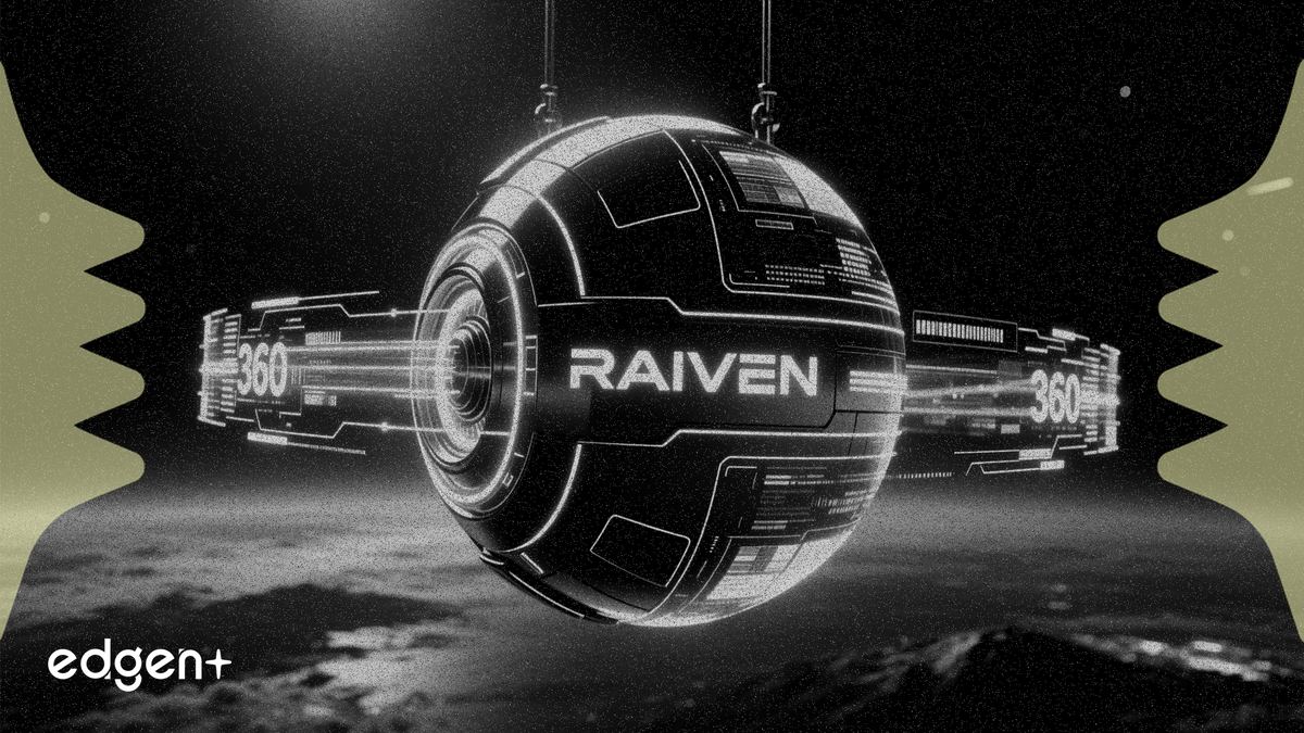 RTX RAIVEN 센서 초도 비행 완료, 360도 시야 제공