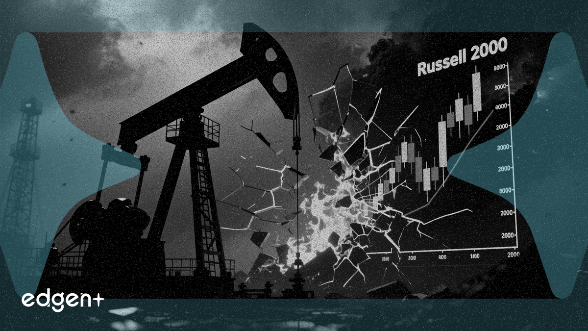 러셀 2000 지수 10% 하락, 유가 급등이 경기 침체 우려 부추겨