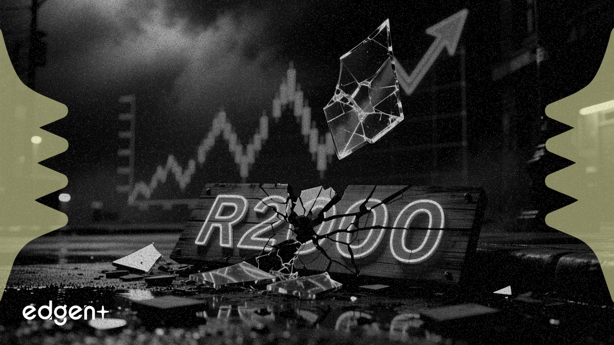 Russell 2000, 2.4% 하락하며 2주 최저치…소형주 부진 지속
