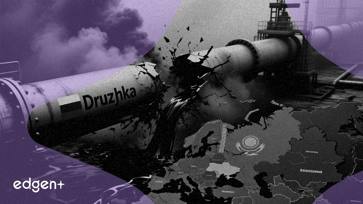 Russia Halts 2.1 Million Tons of Kazakh Oil to Germany Via Druzhba Pipeline