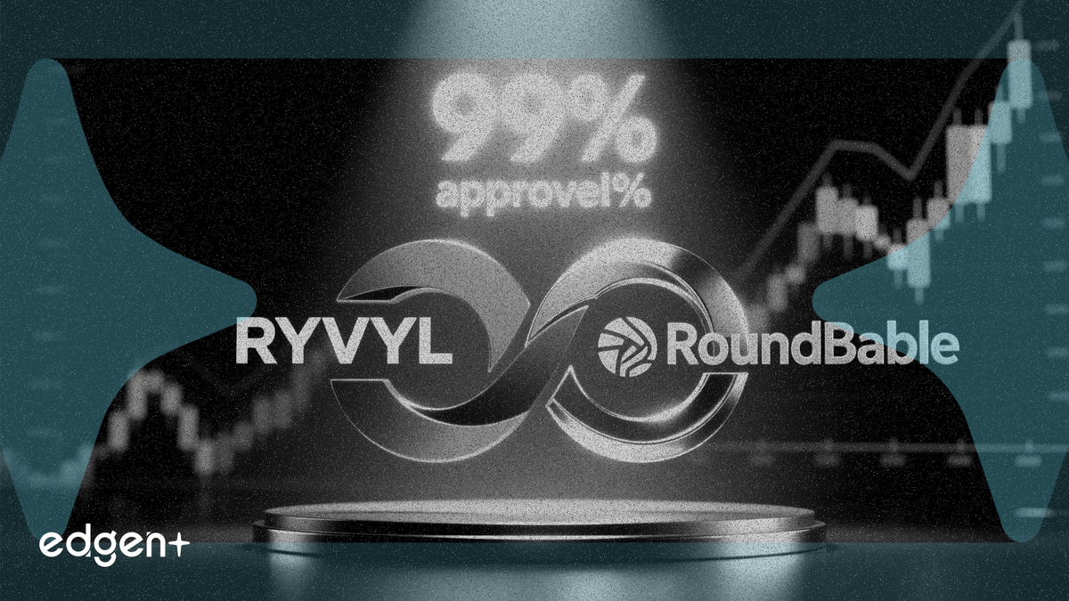 RYVYL 與 Roundtable 合併案獲 99% 股東投票支持