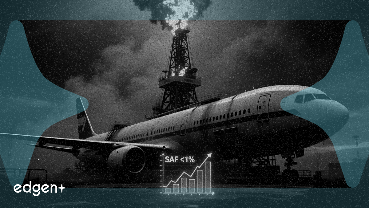 SAF supplies cover less than 1% of jet fuel as Iran war hits oil