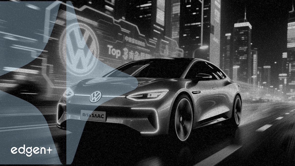 SAIC Volkswagen vise le top 3 en Chine avec 7 nouveaux modèles électriques