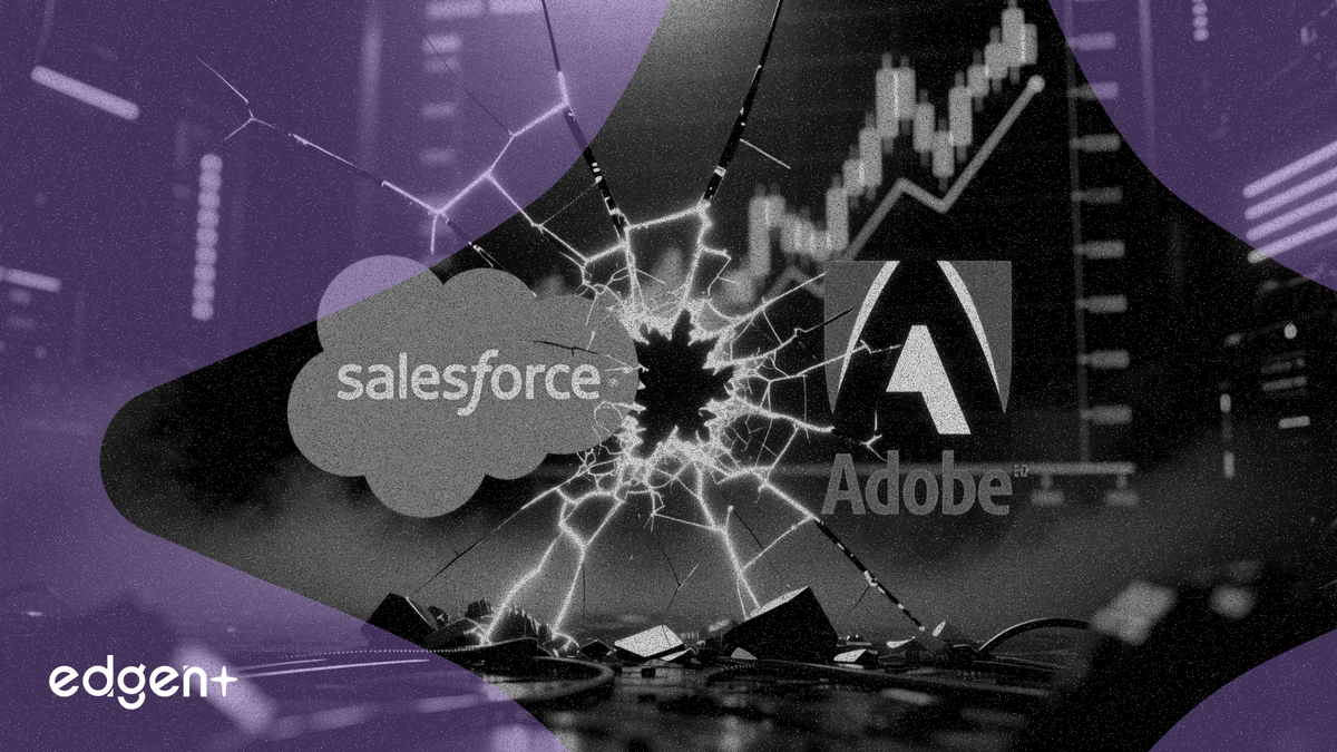 Salesforce、Adobe领跌SaaS板块调整，AI威胁商业模式