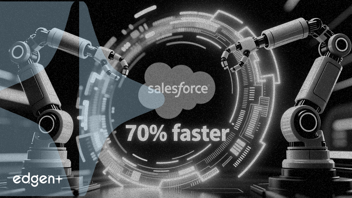 Salesforce đặt mục tiêu đẩy nhanh 70% quy trình làm việc với các tác nhân AI mới