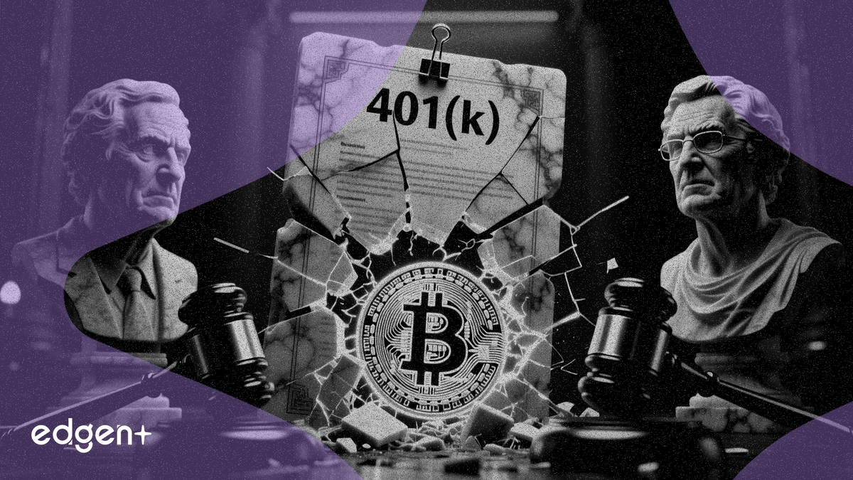 Senators Bernie Sanders and Elizabeth Warren urged the Labor Department to drop a proposed rule allowing Bitcoin and cryptocurrency exposure in 401(k) retirement plans, citing risks to retirees and potential personal benefit to President Trump.