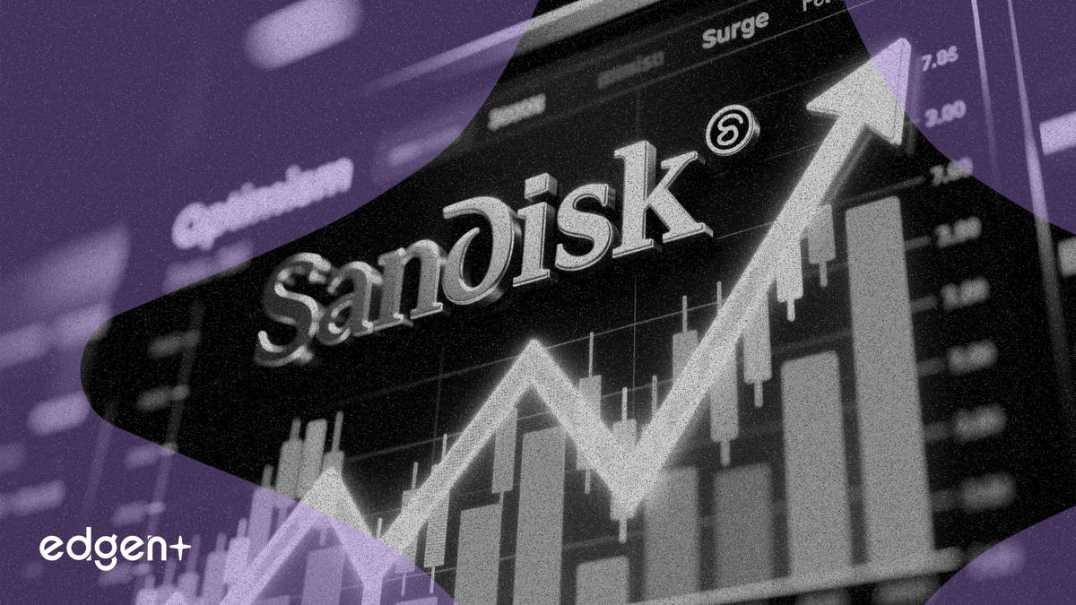 애널리스트 2인의 목표 주가 상향 조정으로 샌디스크 주가 5% 이상 급등