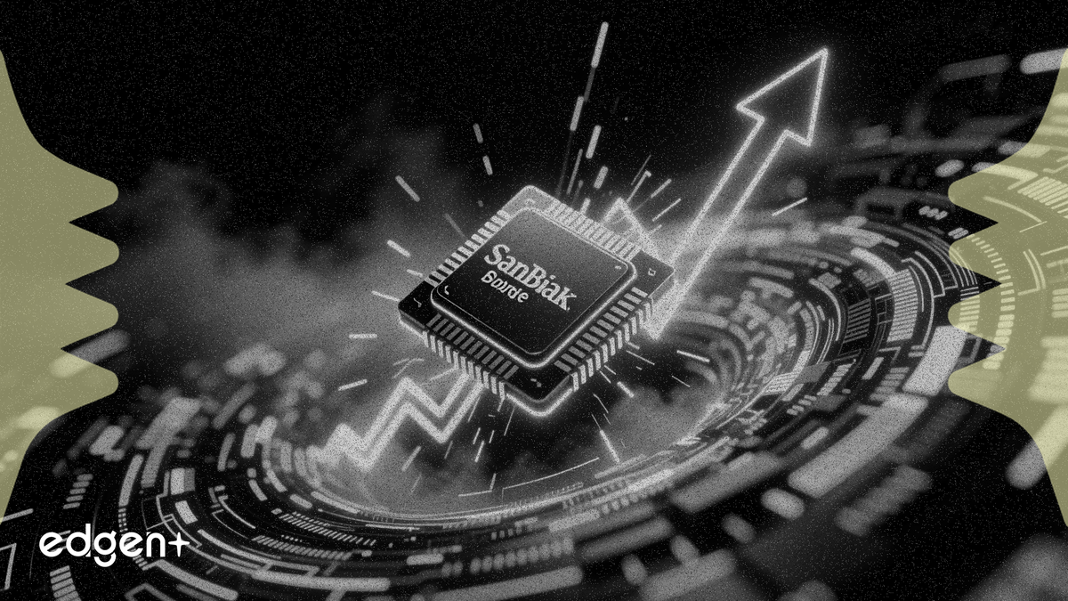 Cổ phiếu SanDisk tăng vọt 2700% trong một năm nhờ nhu cầu dữ liệu AI